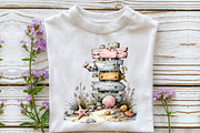 Whimsical Summer Clipart, an Illustration by OK Design (Thumbnail 4 of 6)