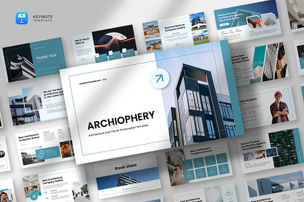 Architecture Keynote Template, a Presentation Template by fluffstudio
