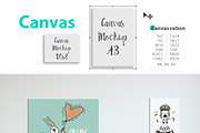 KIDS WALL & FRAMES Mockup Bundle - 4, a Product Mockup by Yuri-U (Thumbnail 6 of 38)