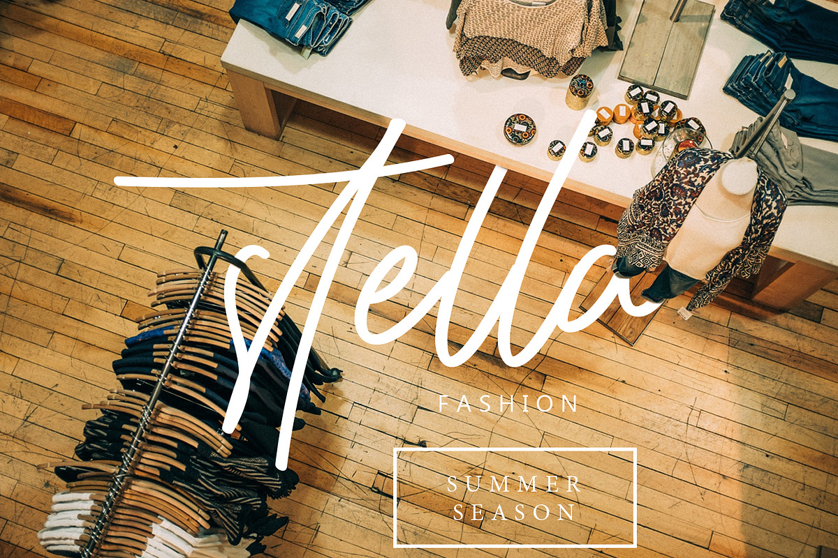 Maristella Signature Font preview 7