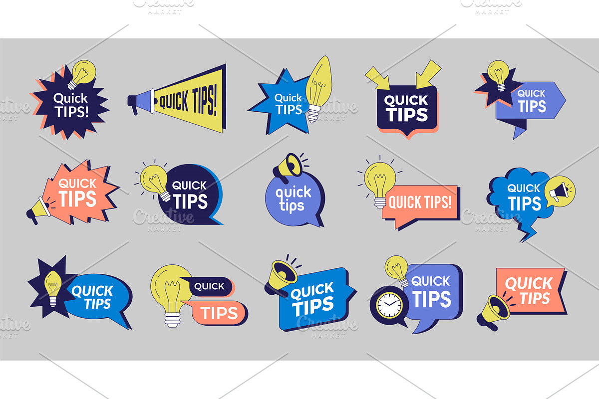 Quick tips. Business promotional, an Object Illustration by Onyx