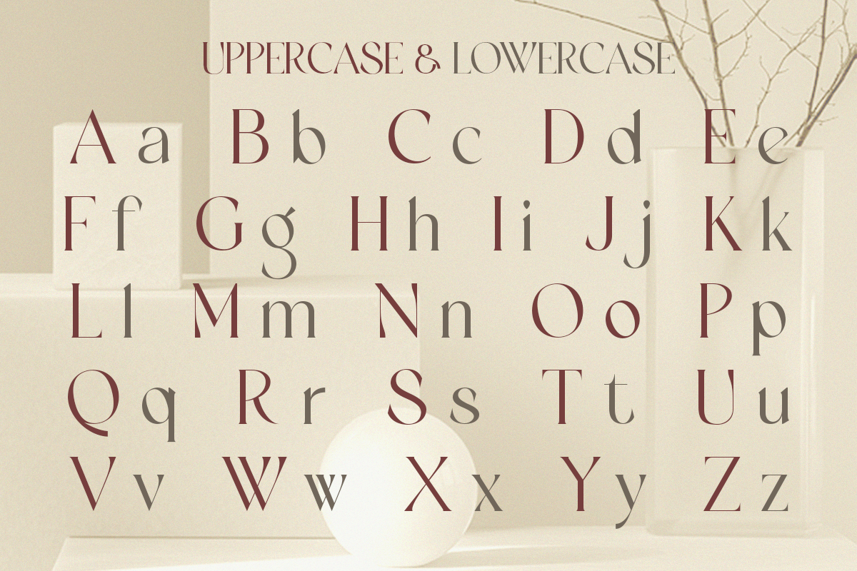 Margoe - Elegant Display Serif Font, a Serif Font by Qweera Studio (Photo 12 of 12)