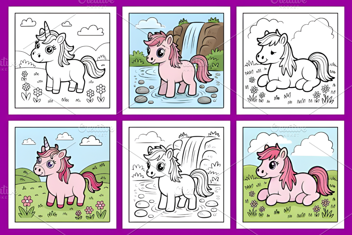 Bold & Easy Gentle Horses, an Animal Illustration by Ink Gallery (Photo 3 of 4)