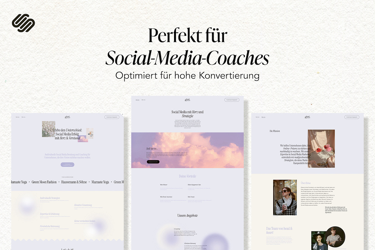 Squarespace Template Coach, a Squarespace Template by shapeshifter's friend (Photo 5 of 8)