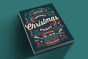 Christmas Party Flyer Templates, a Flyer Template by Muhamad Iqbal hidayat (Thumbnail 2 of 4)