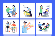 Animated Dentist Activities, a Person Illustration by Prosymbols (Thumbnail 7 of 11)