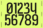 Spencer – Condensed Font, a Sans Serif Font by Craft Supply Co. (Thumbnail 5 of 8)