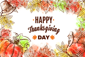 Happy Thanksgiving Set