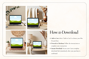 52 Minimalist Laptop Canva Mockups, a Mac Mockup by Matisse Studio (Thumbnail 10 of 10)