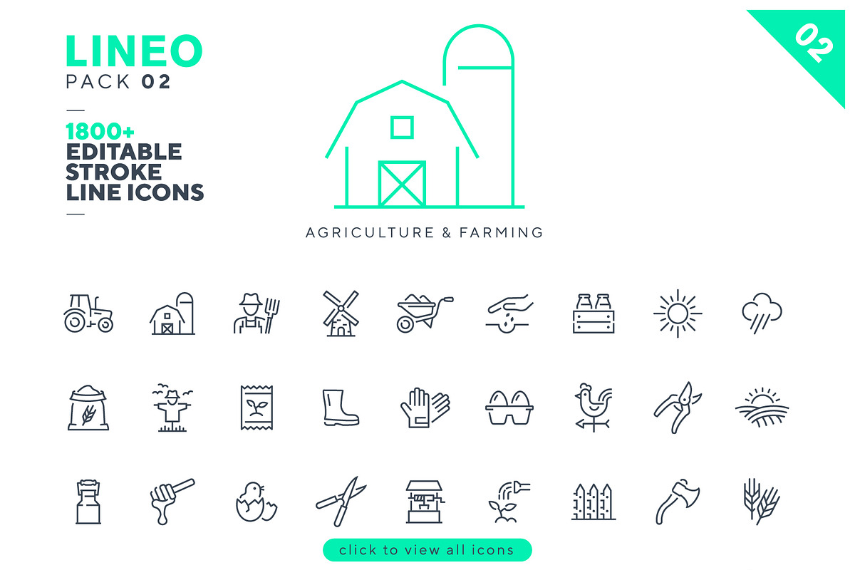 LINEO 2 - 1800+ icons, an Icon by sharpnose (Photo 7 of 14)