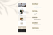 Modern Beige Wedding Website Canva, a Landing Page Template by batang (Thumbnail 3 of 4)