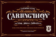Carlingthon, a Script Font by Vintage Division (Thumbnail 1 of 16)