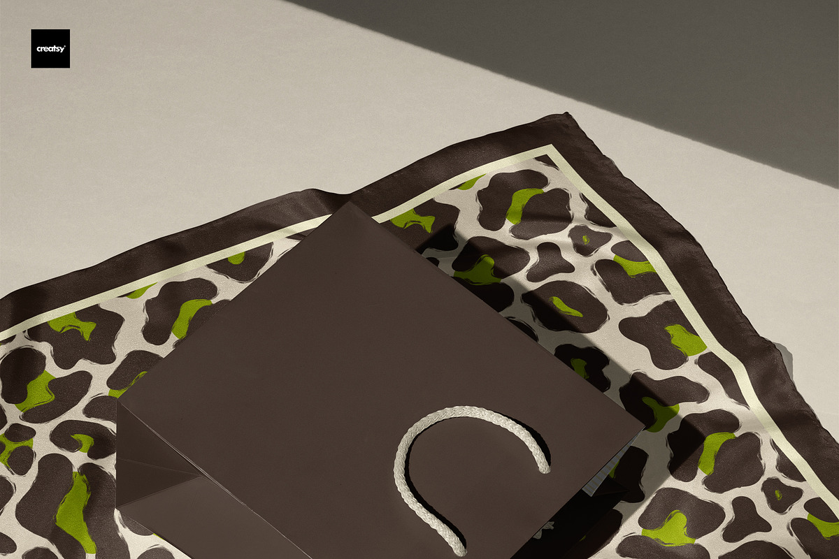 Wild Animal Prints Set Coffe & Lime, a Pattern Graphic by Oksana Dovhopol Art (Photo 19 of 19)