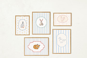 Vintage Nursery Prints Bundle - 140, a Background Graphic by Artemsky (Thumbnail 7 of 17)