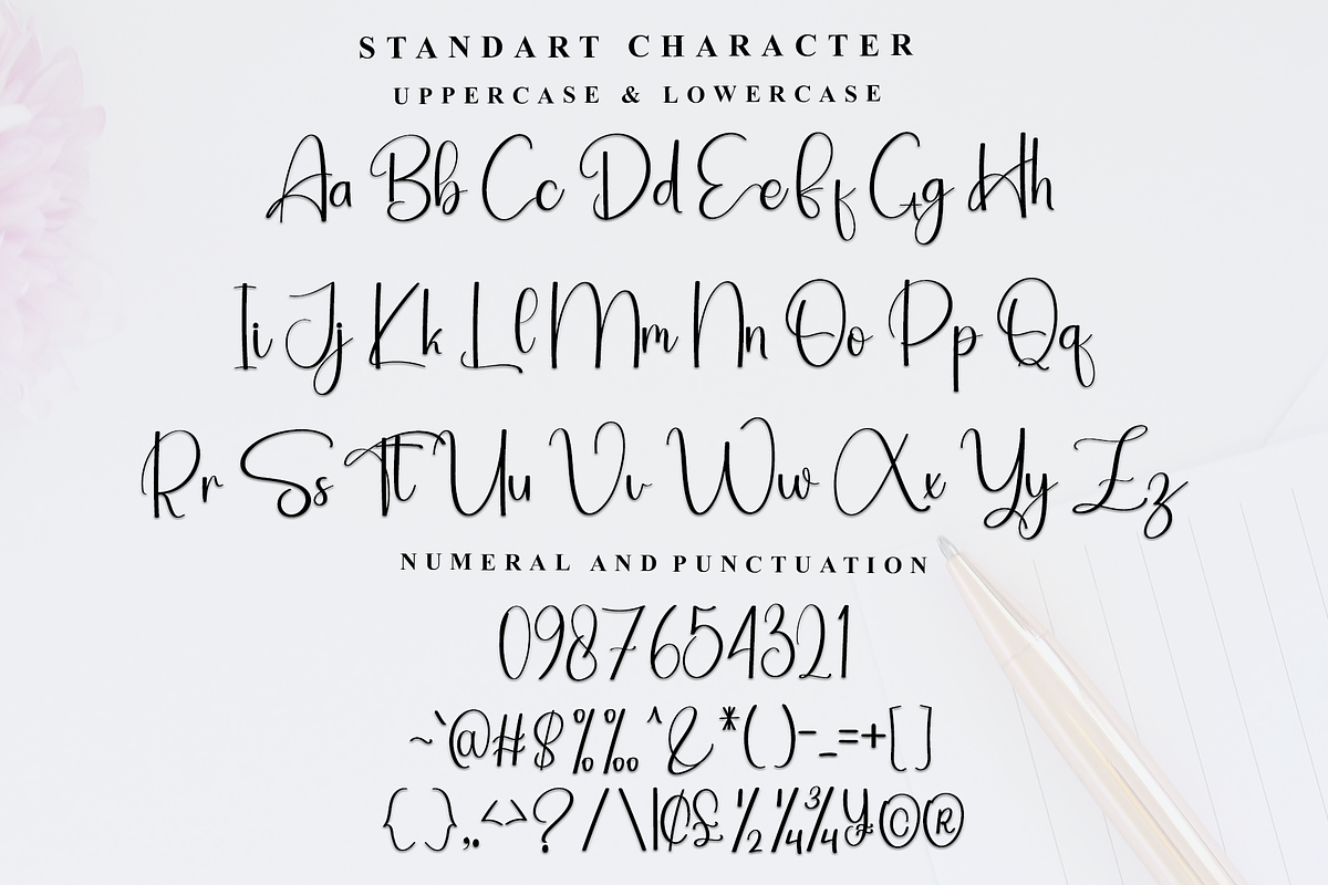 Handwriting Samantha, a Handwritten Font by InermediaSTUDIO (Photo 6 of 8)