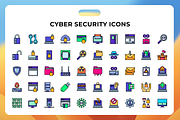 Cyber Security Icons, a Duotone Icon by Wencory (Thumbnail 1 of 2)
