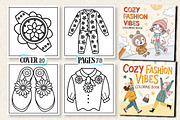 Cozy Fashion Vibes Coloring Book, an Arts & Entertainment Photo by Wow Magic (Thumbnail 1 of 3)