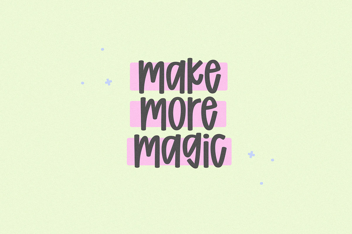 Daisy Cake | Cute Handwritten Font, a Handwritten Font by KA Designs (Photo 4 of 13)
