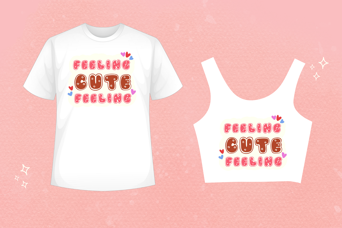 Flower cute font, a Handwritten Font by JJuta (Photo 5 of 7)