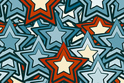 Star Seamless Patterns, a Pattern Graphic by Gudiny (Thumbnail 4 of 11)