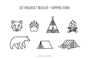 Rustic Monoline Icons and Designs, an Outline Icon by BirDIY Design (Thumbnail 7 of 10)