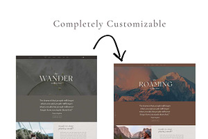 Wix Website Template - Wander Coach