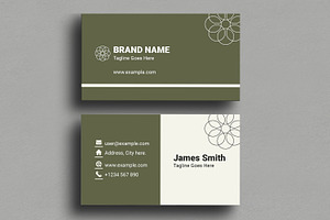 Simple Business Card Layout, a Business Card Template by ContestDesign