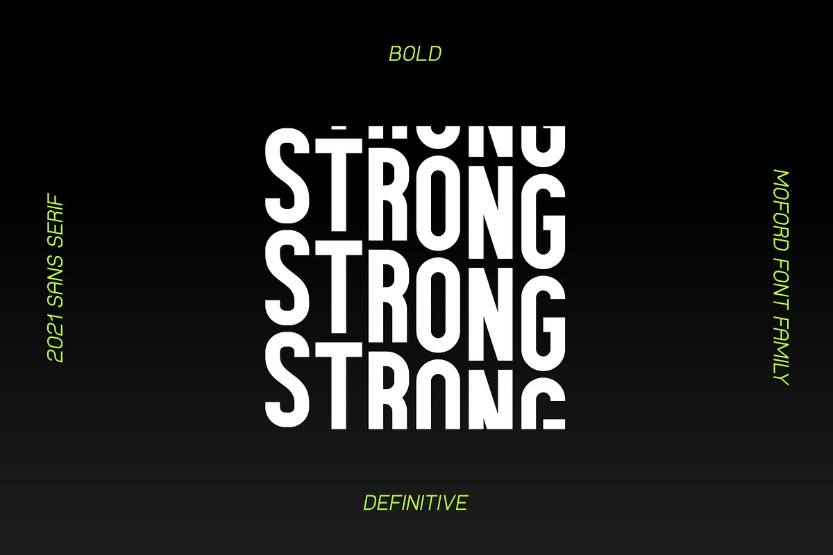 MOFORD - Sans serif font family, a Sans Serif Font by Brand Mágus (Photo 10 of 10)