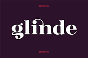 Glinde, a Serif Font by nurrontype (Thumbnail 1 of 12)