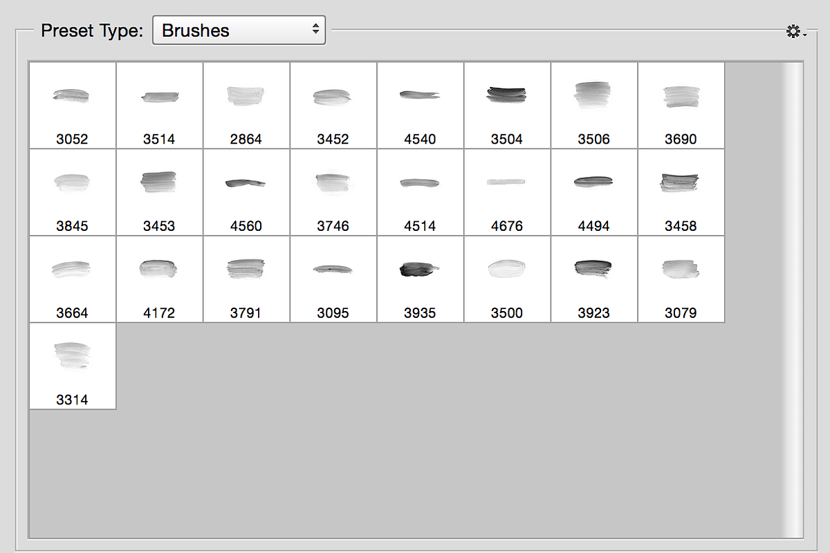 Photoshop Brushes Watercolor Set preview 5
