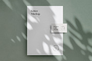 US Letter & Business Card Mockup, a Product Mockup by Design Squad (Thumbnail 2 of 5)