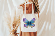 Pastel Butterfly PNG Sublimation, an Illustration by Designworld (Thumbnail 8 of 10)