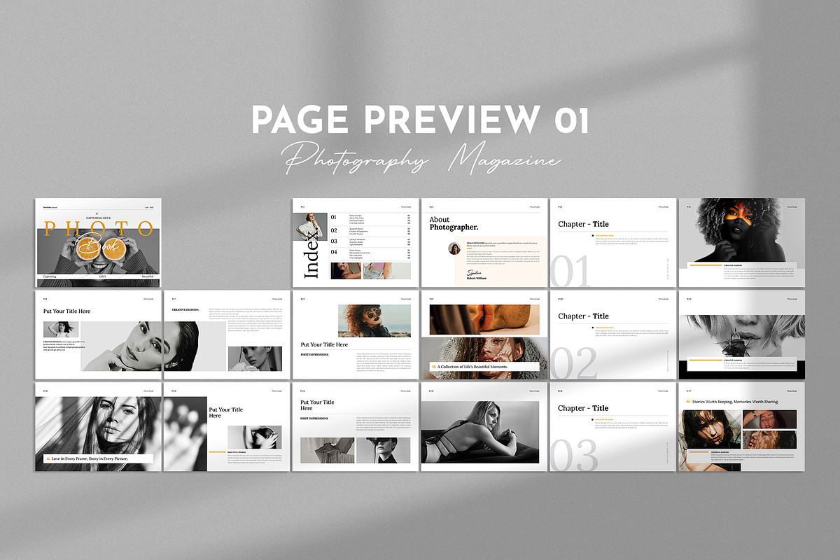 Photography Magazine Template Lands, a Magazine Template by Spark_Creative (Photo 13 of 14)