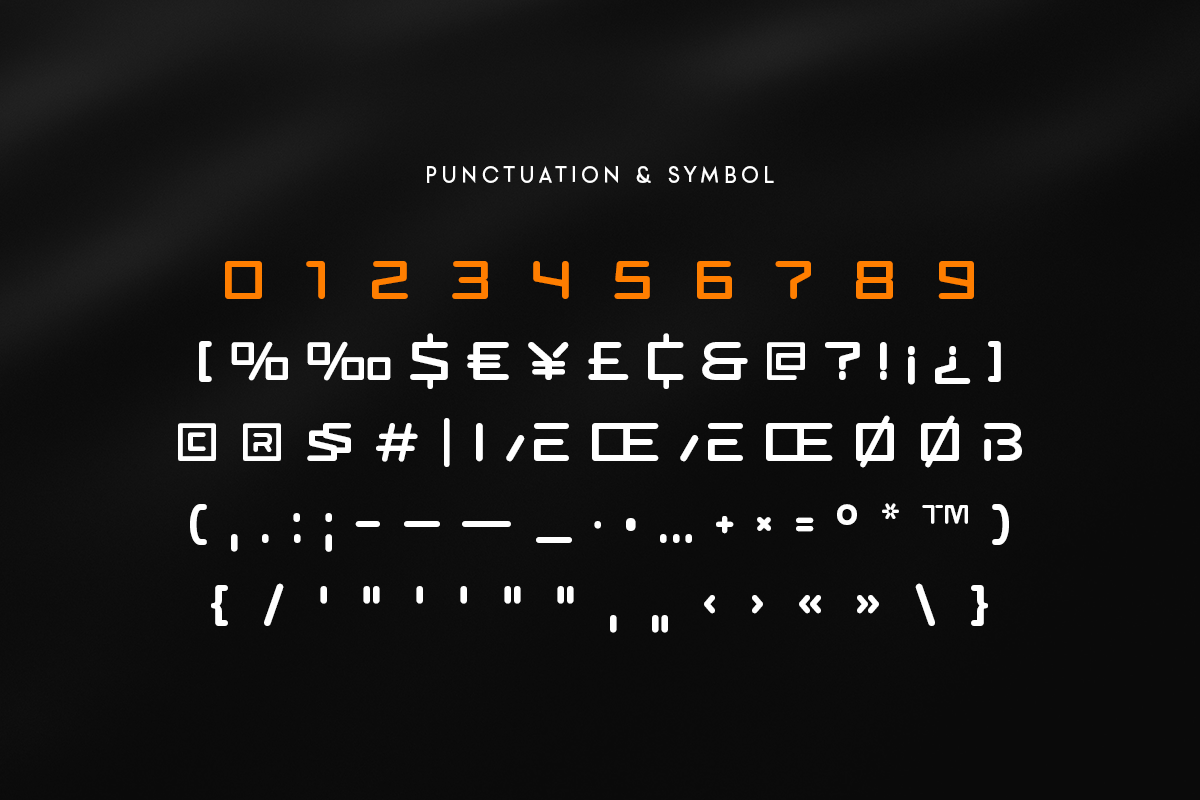 VENUS - Modern Futuristic Scifi Font, a Sans Serif Font by Hamz Studio (Photo 6 of 8)