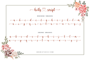 Holly Script Modern Calligraphy, a Script Font by Basnistudio (Thumbnail 13 of 15)