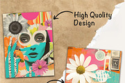 Retro Style Spring Digital Papers, a Decorative Illustration by Fusion Dream (Thumbnail 8 of 10)