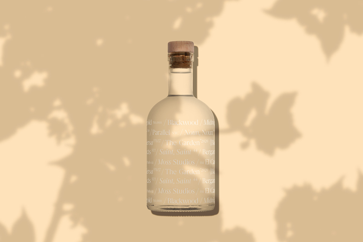 Glass Liquor Bottle Mockup, a Packaging Mockup by Copal (Photo 11 of 12)