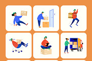 75 Delivery Flat Illustrations, a Transportation Illustration by Vectors Market (Thumbnail 11 of 11)