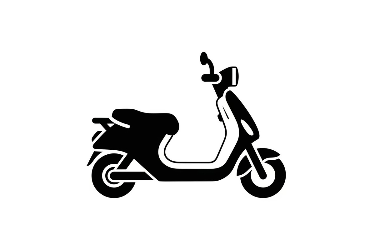Electric Scooter Silhouette Set, a Graphic by musafir_fashion (Photo 11 of 12)