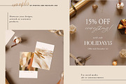 Festive Elegance Photos & Mockups, a Print Template by eclosque (Thumbnail 6 of 8)