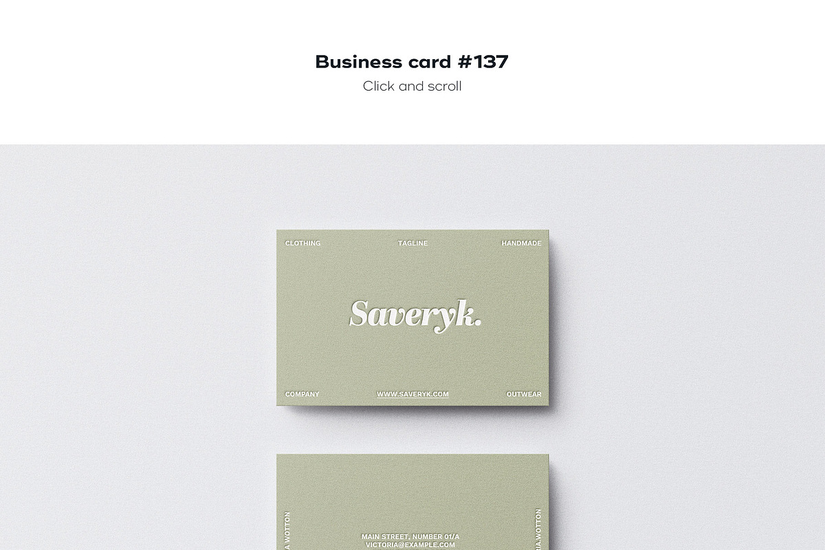 Business Card Logo Template Bundle, a Product Mockup by FoundImages (Photo 150 of 163)