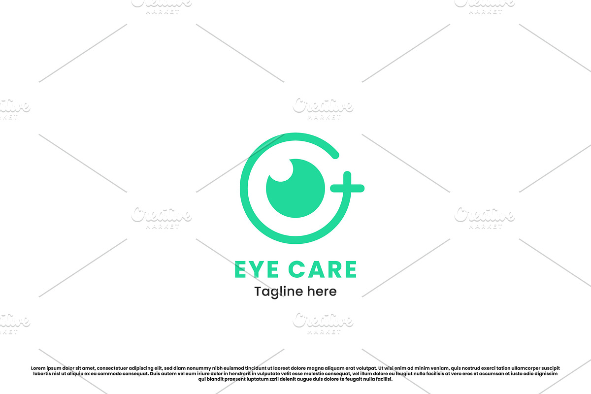 Eye Care Clinic Logo Design Icon, a Branding & Logo Template by Morvana Crew