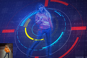 Retro Hologram Effect PS Action, an Action Add-On by Studio Retouch (Thumbnail 2 of 12)