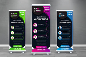 Creative Business Roll Up banner
