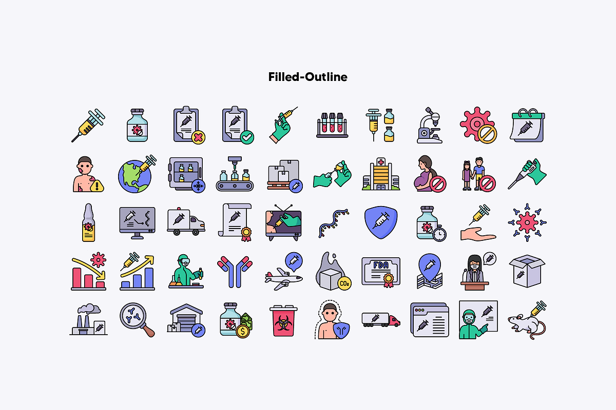 Vaccine Icons, an Icon by BaconTaco (Photo 4 of 6)