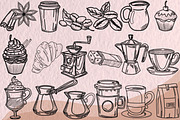 Coffee Digital Stamps, a Graphic by Favorites_Art (Thumbnail 5 of 15)