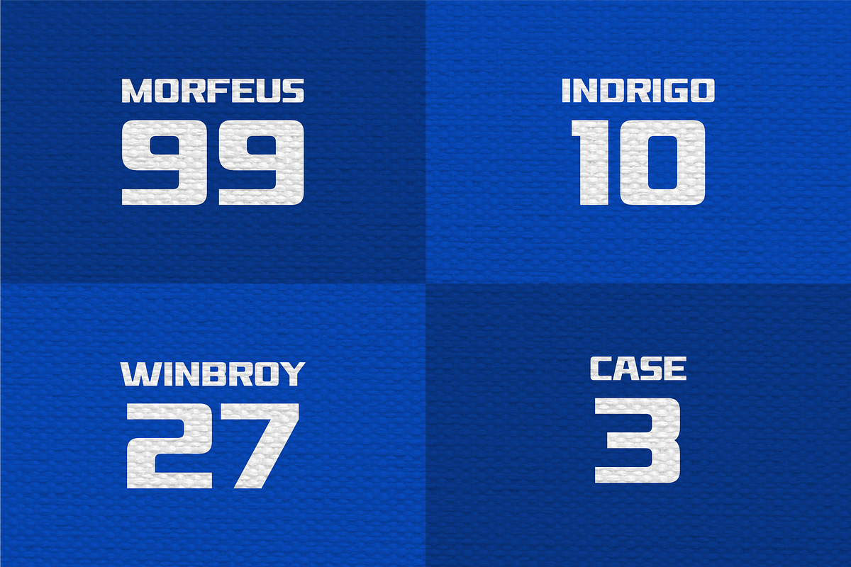 Versamore - Sport Display Font, a Sans Serif Font by ahweproject (Photo 11 of 18)