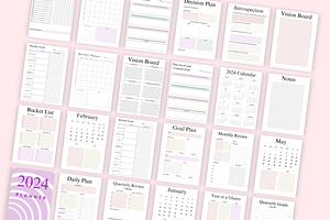 2024 Printable Planner Bundle