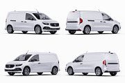 LWB Micro Camper Van Mockup Set, a Product Mockup by Halal Graphic Studio (Thumbnail 14 of 15)