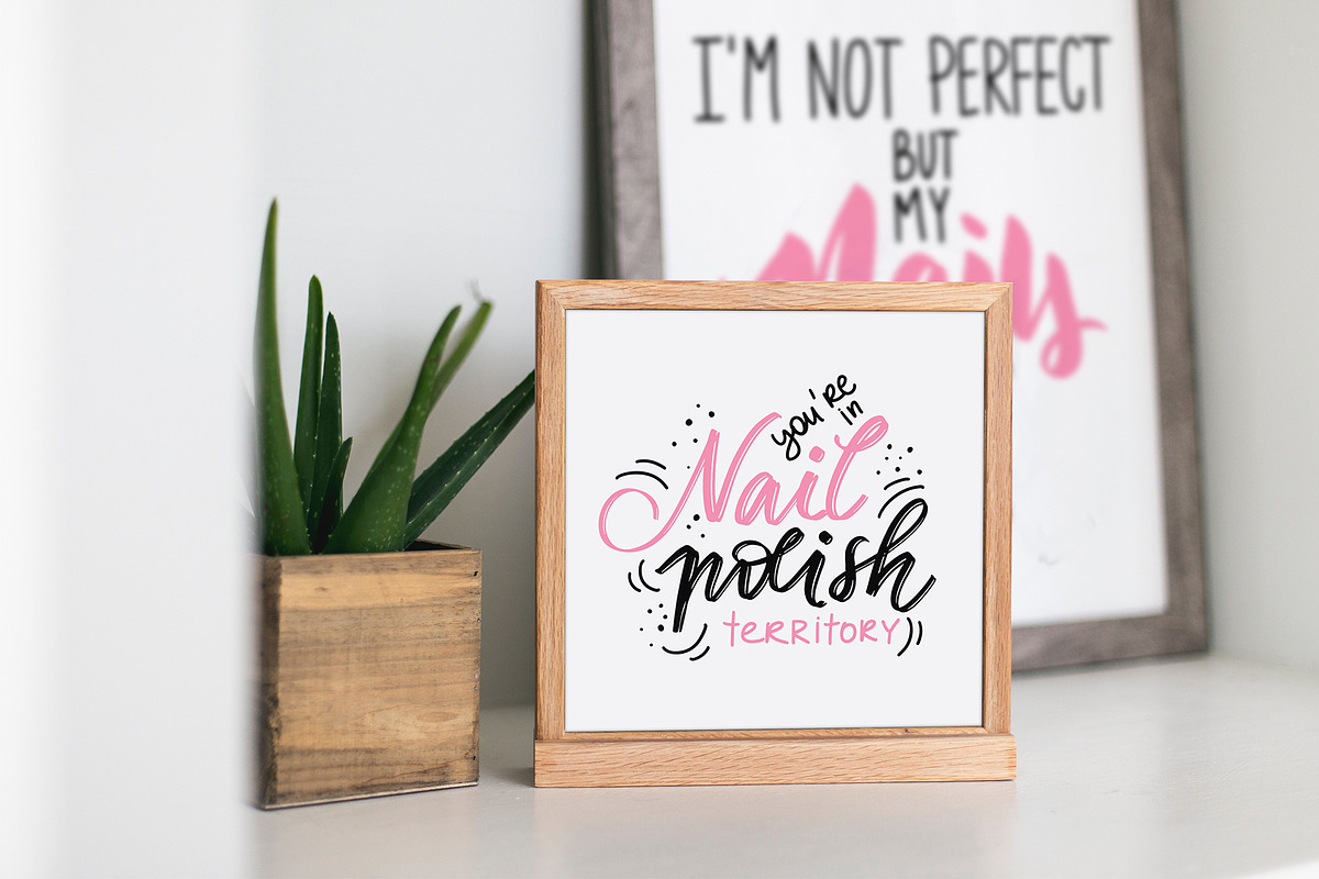 Nails & Quotes, an Illustration by Yana Lesiuk (Photo 2 of 6)